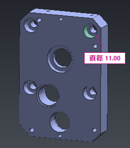 Diameter measurement in StepGeomChecker
