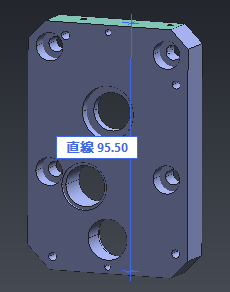 Straight distance measurement in StepGeomChecker